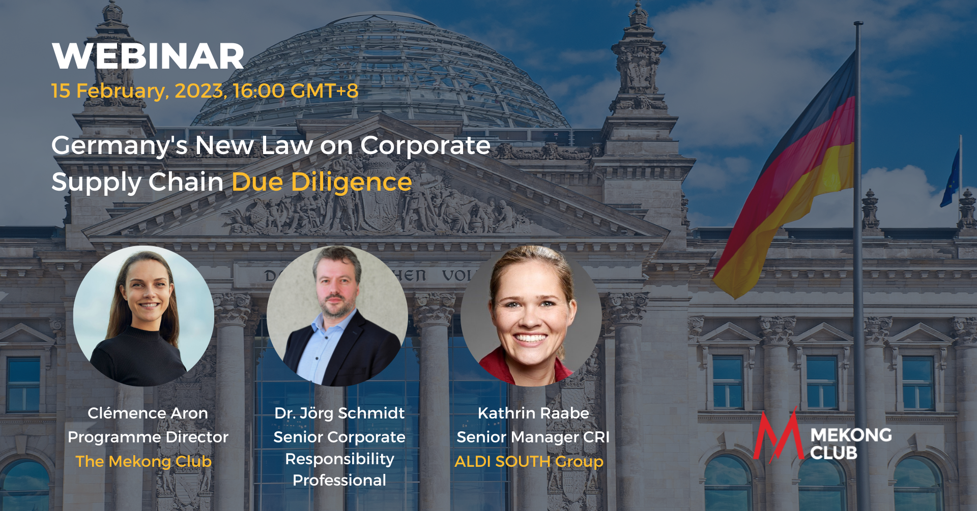 Webinar: Germany’s New Law on Corporate Supply Chain Due Diligence