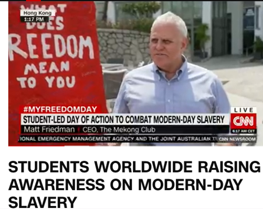 Students Worldwide Raising Awareness On Modern-Day Slavery