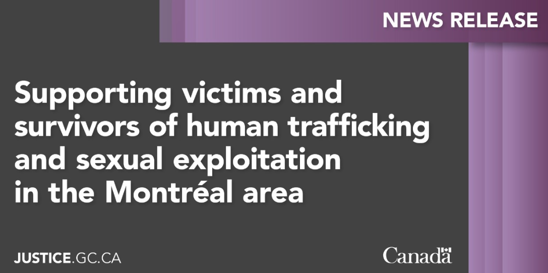 New funding to support victims and survivors of human trafficking and sexual exploitation
